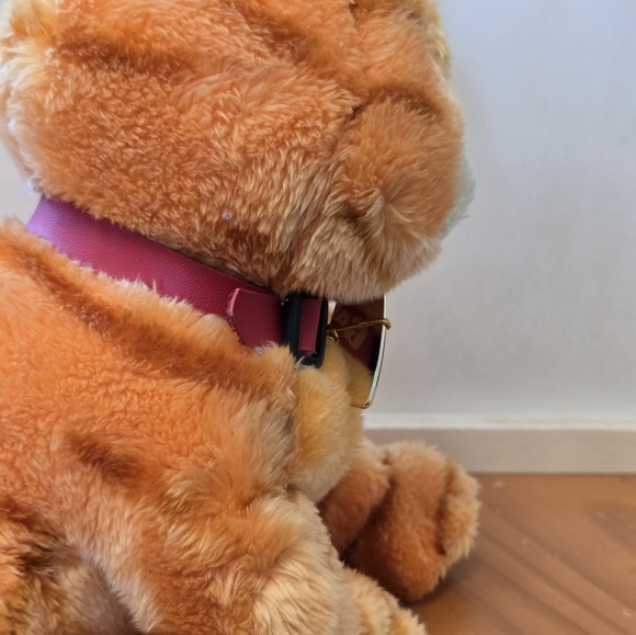 Vintage 2004 Garfield Plush Toy with Collar - Picture 7 of 10